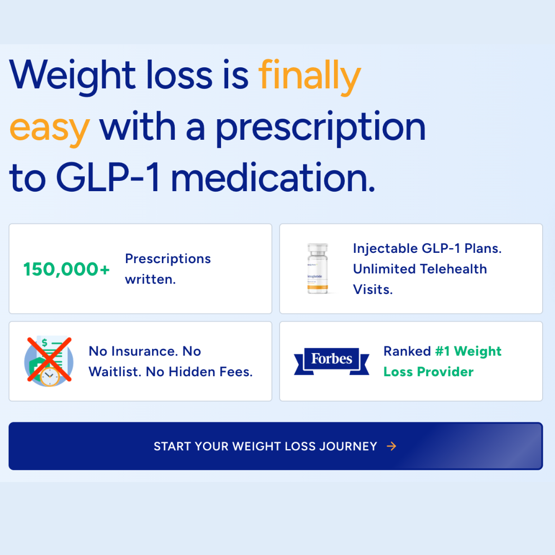 Weight loss is finally easy with a prescription to GLP-1 medication